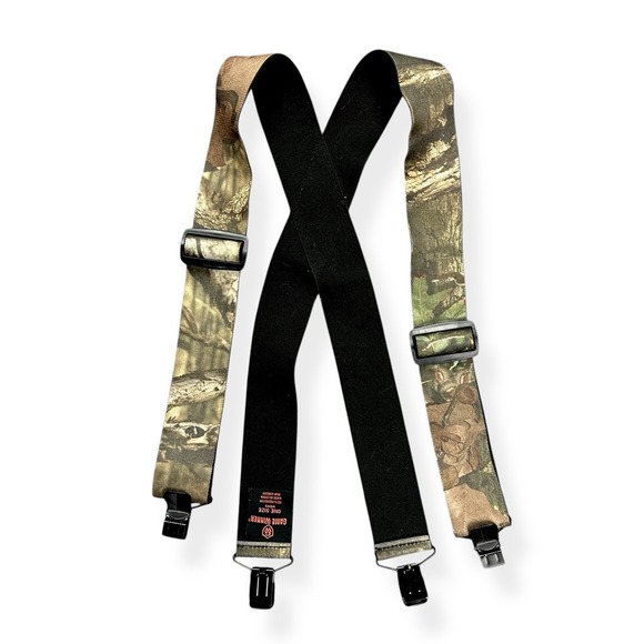 Game Winner Other - Game Winner Camouflage Stretch Adjustable Suspenders Clamp Fasteners One Size